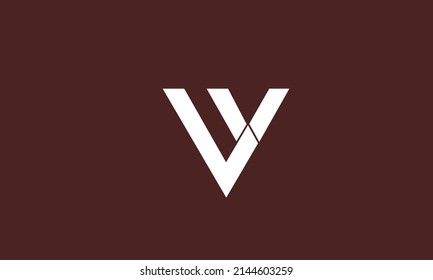 Alphabet letters Initials Monogram logo LV, VL, L and V