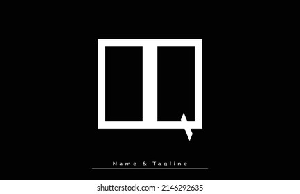 Alphabet letters Initials Monogram logo OQ , QO