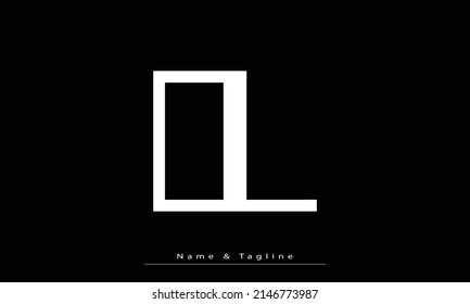 Alphabet letters Initials Monogram logo OL , LO