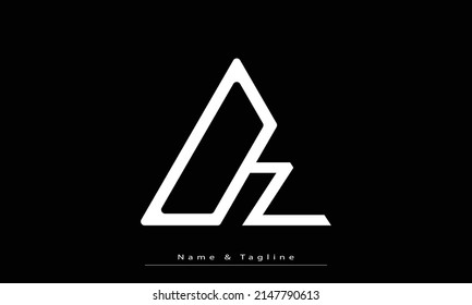 Alphabet letters Initials Monogram logo OZ , ZO