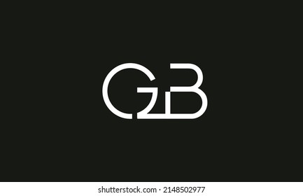 Alphabet Letters Initials Monogram Logo Gb Stock Vector (Royalty Free ...