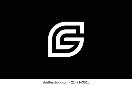 Alphabet Letters Initials Monogram Logo CG And GC