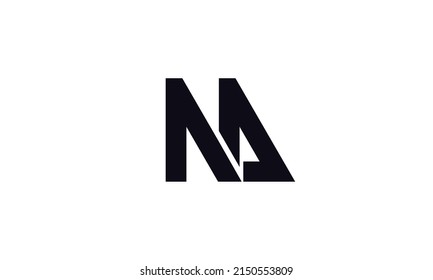 Alphabet Letters Initials Monogram Logo Ma Stock Vector (Royalty Free ...