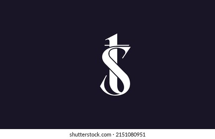 Alphabet Letters Initials Monogram Logo Ts Stock Vector (Royalty Free ...