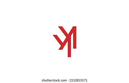 Alphabet letters Initials Monogram logo MN, NM, M and N
