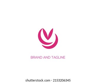 Alphabet Letters Initials Monogram Logo Cv Stock Vector Royalty Free
