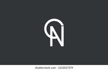 Alphabet letters Initials Monogram logo CN, NC, C and N