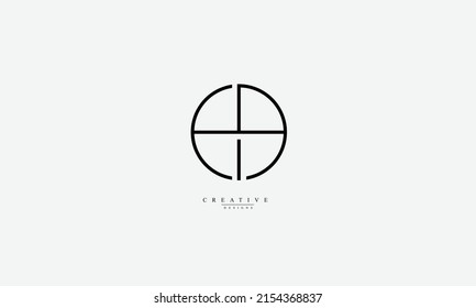 Alphabet letters Initials Monogram logo HA AH H A 