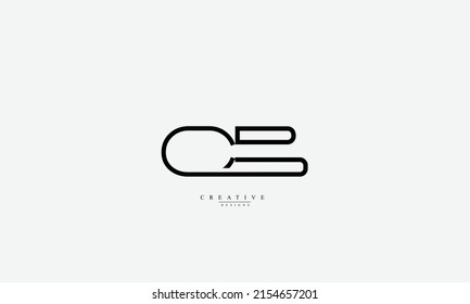 Alphabet letters Initials Monogram logo CB BC C B