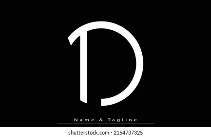 Alphabet letters Initials Monogram logo TO , OT