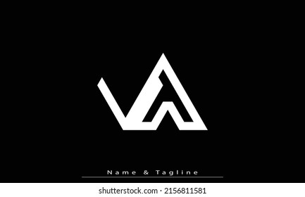 Alphabet letters Initials Monogram logo VW , WV