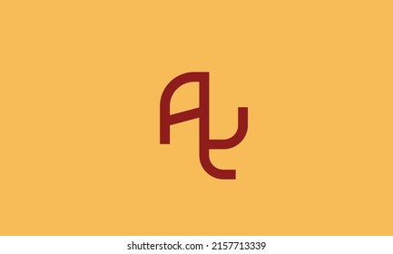 Alphabet letters Initials Monogram logo AY, YA, Y and A