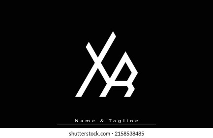 Alphabet letters Initials Monogram logo XR , RX