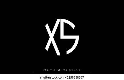 Alphabet letters Initials Monogram logo XS , SX