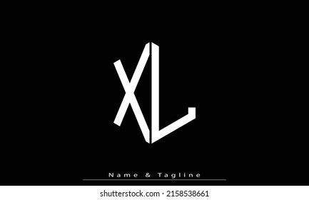 Alphabet letters Initials Monogram logo XL , LX