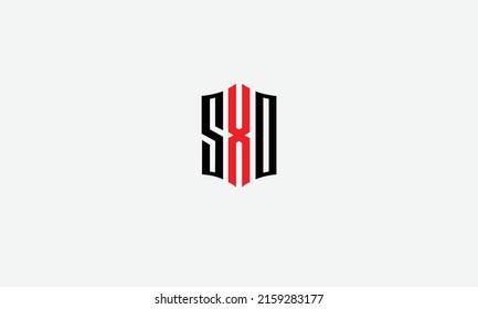 Alphabet letters Initials Monogram logo SXD 