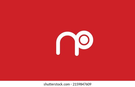 Alphabet letters Initials Monogram logo ON, NO, N and O