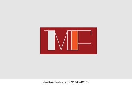 Alphabet Letters Initials Monogram Logo Mf Stock Vector (Royalty Free ...