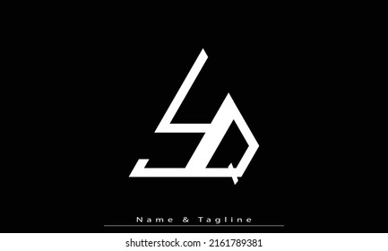 Alphabet letters Initials Monogram logo YQ , QY