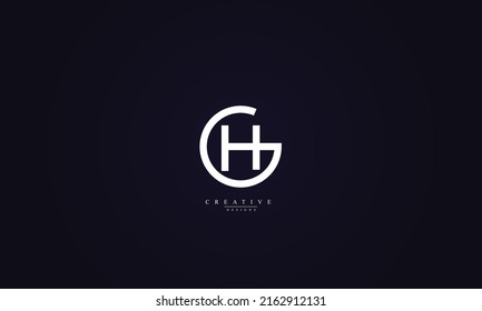 Alphabet Letters Initials Monogram Logo Gh Stock Vector (Royalty Free ...