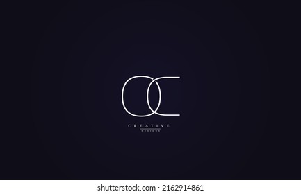 Alphabet Letters Initials Monogram Logo Oc Stock Vector (Royalty Free ...