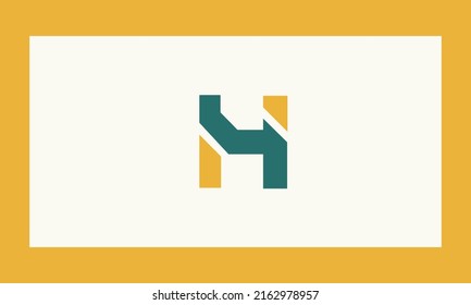 Alphabet letters Initials Monogram logo HY, YH, H and Y