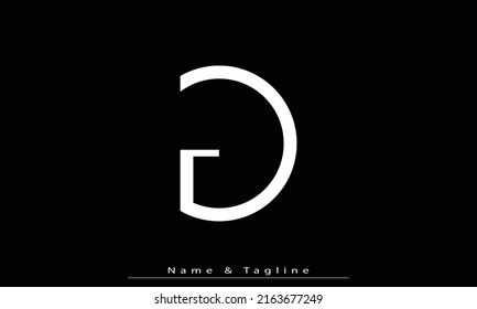 Letras alfabéticas Iniciales Monograma J