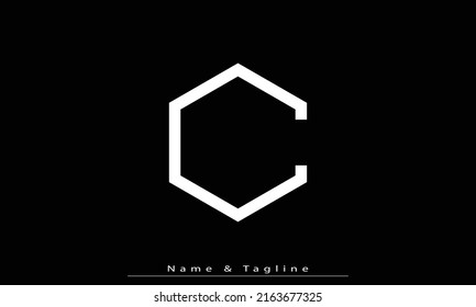 Alphabet letters Initials Monogram logo C