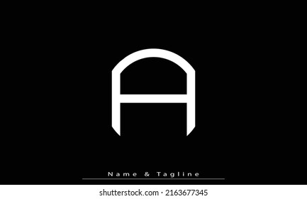 Alphabet letters Initials Monogram logo A