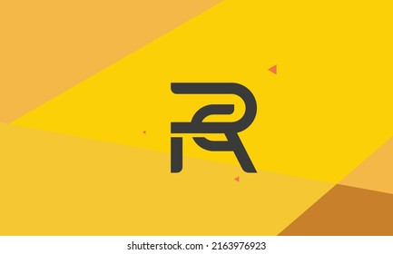 Alphabet letters Initials Monogram logo RE, ER, R and E