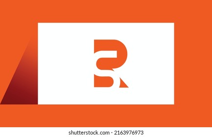 Alphabet letters Initials Monogram logo SR, RS, S and R