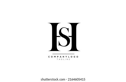 2,399 Letter Hs Monogram Logo Images, Stock Photos & Vectors | Shutterstock