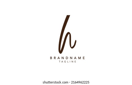 Alphabet letters Initials Monogram logo H,H INITIAL, H letter 
