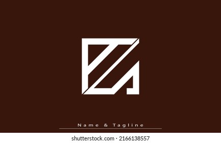 Alphabet letters Initials Monogram logo AS, SA