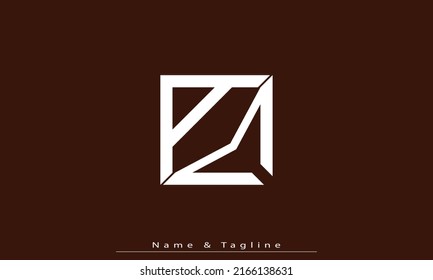 Alphabet letters Initials Monogram logo AM, MA