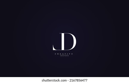 Alphabet Letters Initials Monogram Logo Ld Stock Vector (Royalty Free ...