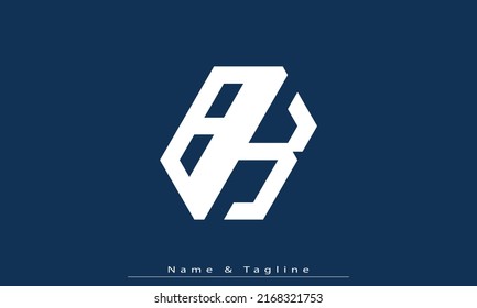 Alphabet letters Initials Monogram logo BK, KB