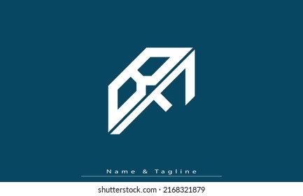 Alphabet letters Initials Monogram logo BF, FB