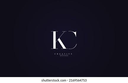 Alphabet Letters Initials Monogram Logo Kc Stock Vector (Royalty Free ...