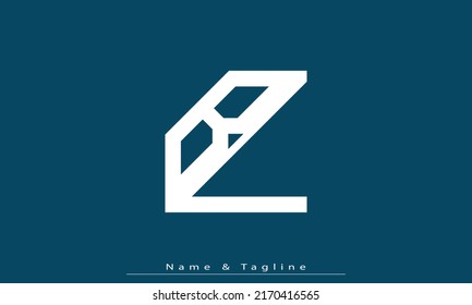 Alphabet letters Initials Monogram logo BL, LB