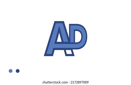 Alphabet letters Initial Monogram Logo AP, PA, A und P