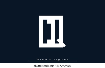 Alphabet letters Initials Monogram logo CQ , QC