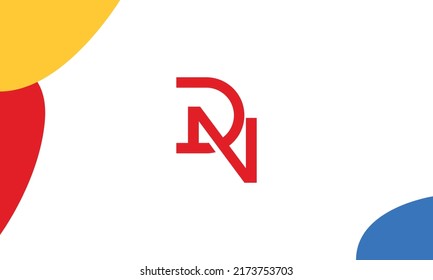 Alphabet letters Initial Monogram Logo DN, ND, D und N