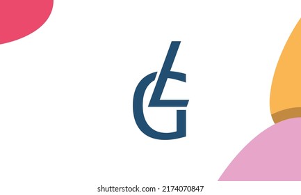Alphabet letters Initials Monogram logo GL, LG, G and L