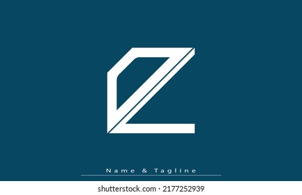 Alphabet letters Initials Monogram logo DL , LD