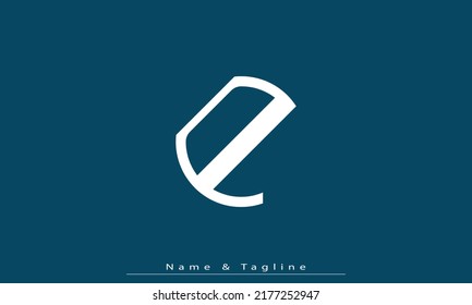 Alphabet letters Initials Monogram logo DL , LD