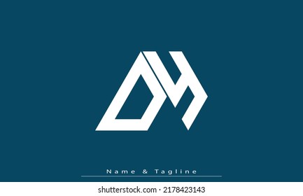 Letras alfabéticas Iniciales Logo Monograma DY , YD