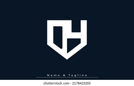 Letras alfabéticas Iniciales Logo Monograma DY , YD