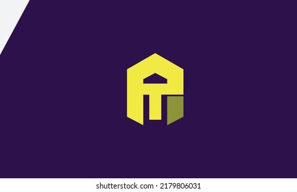 Alphabet letters Initials Monogram logo TA, AT, T and A