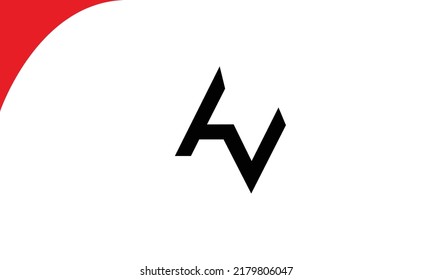Alphabet letters Initials Monogram logo AW, WA, A and W